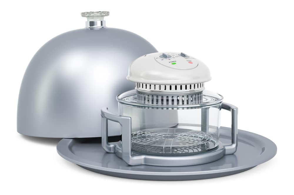 how does a halogen oven work